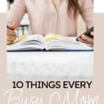 10 things every busy mom planner needs
